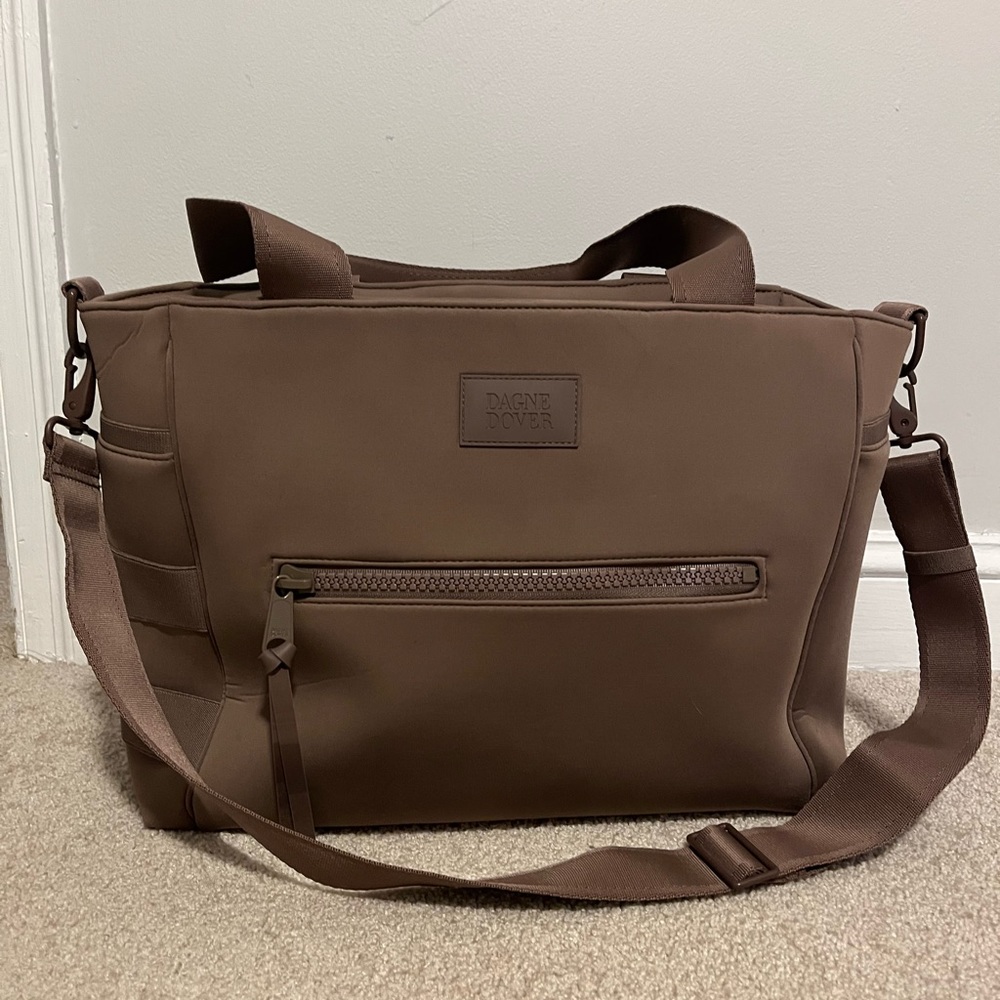 Dagne Dover large Wade diaper / travel /tote bag dune color